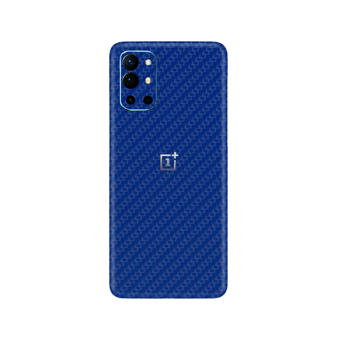 Carbon Fiber Blue Skin for OnePlus 9R 5G