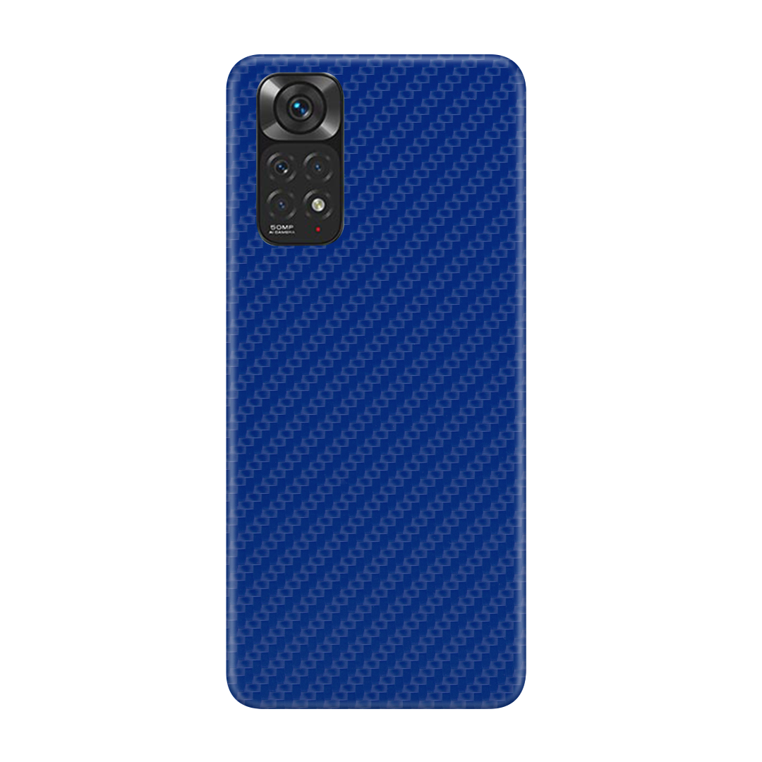 Carbon Fiber Blue Skin for Redmi Note 11