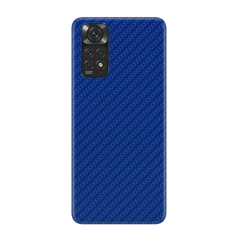 Carbon Fiber Blue Skin for Redmi Note 11