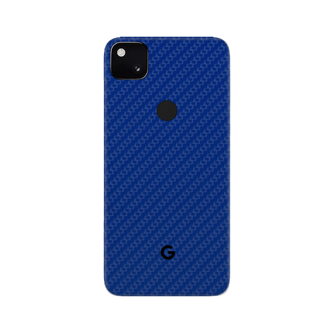 Carbon Fiber Blue Skin for Google Pixel 4