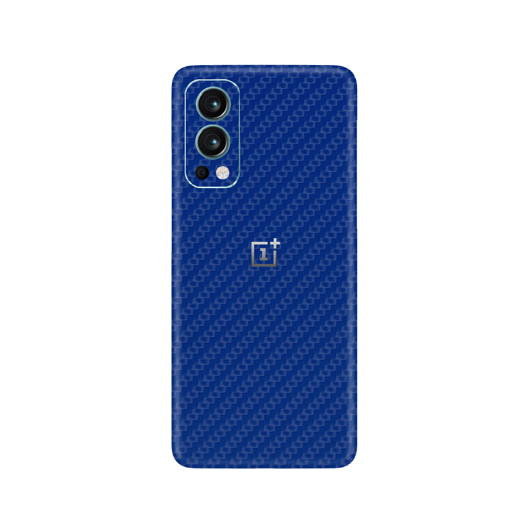 Carbon Fiber Blue Skin for OnePlus Nord 2 5G