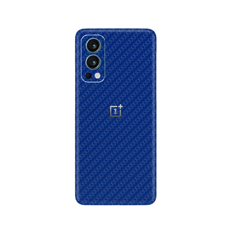 Carbon Fiber Blue Skin for OnePlus Nord 2 5G