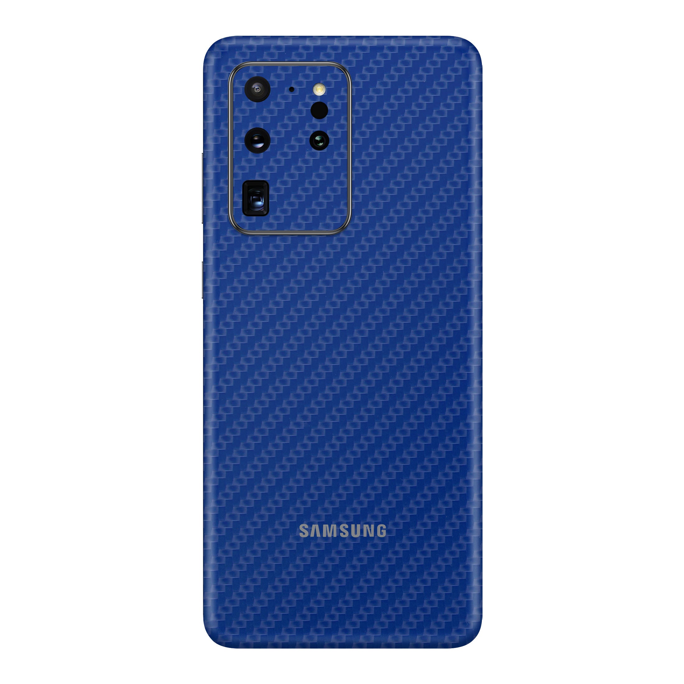 Carbon Fiber Blue Skin for Samsung S20 Ultra