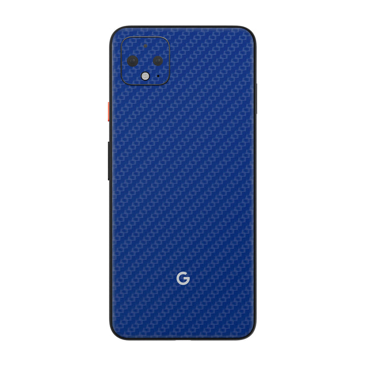 Carbon Fiber Blue Skin for Google Pixel 4XL
