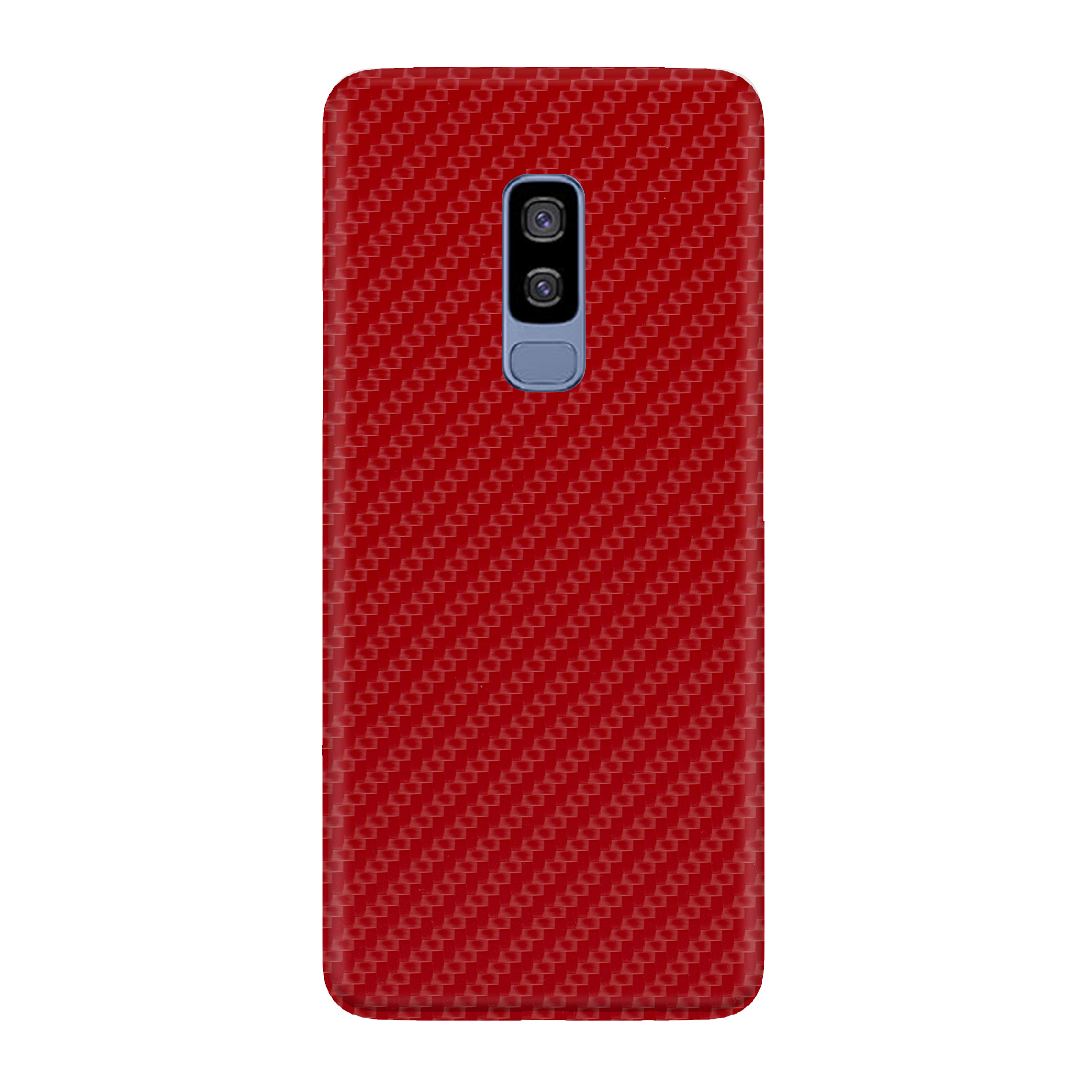 Carbon Fiber Red Skin for Samsung S9 Plus