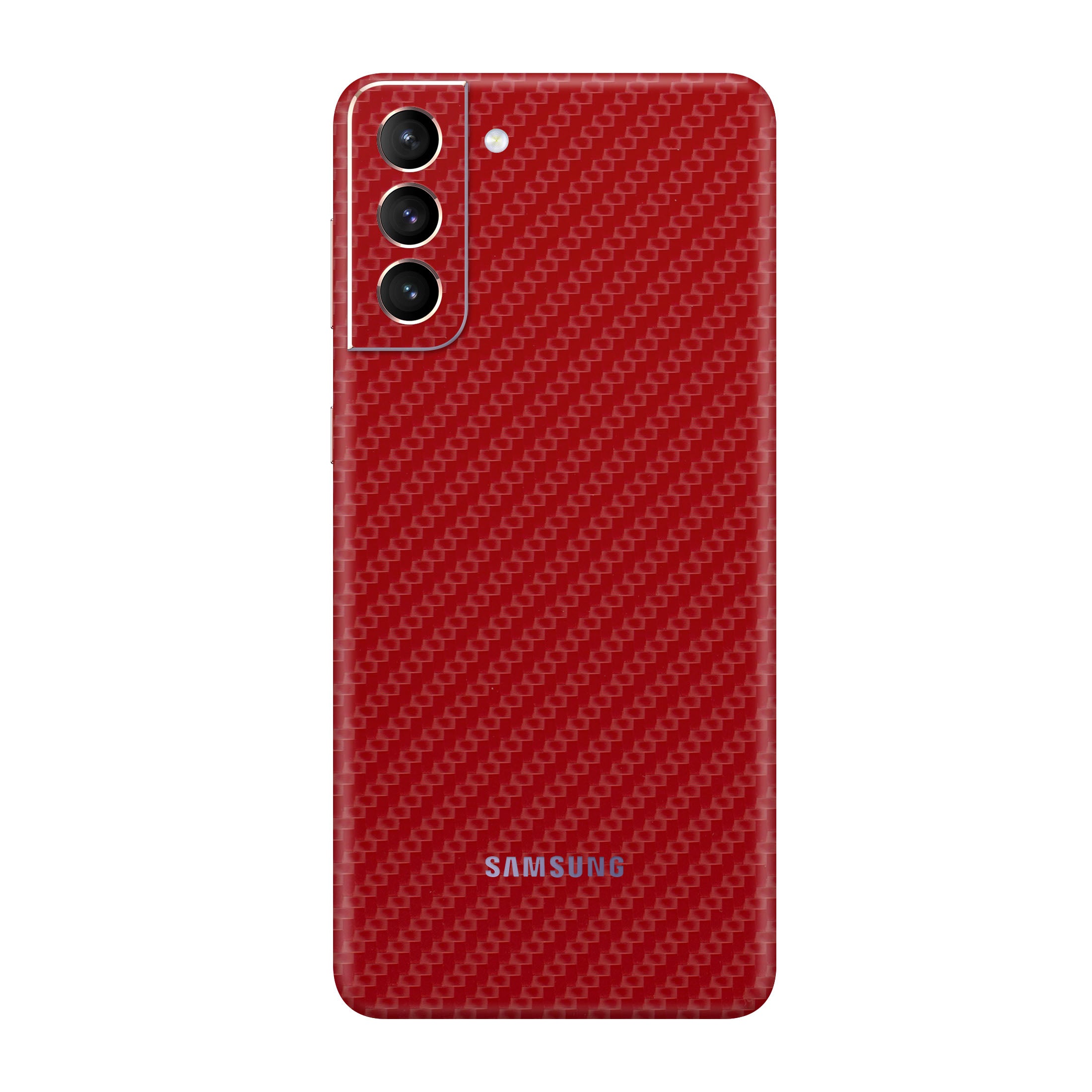 Carbon Fiber Red Skin for Samsung S22