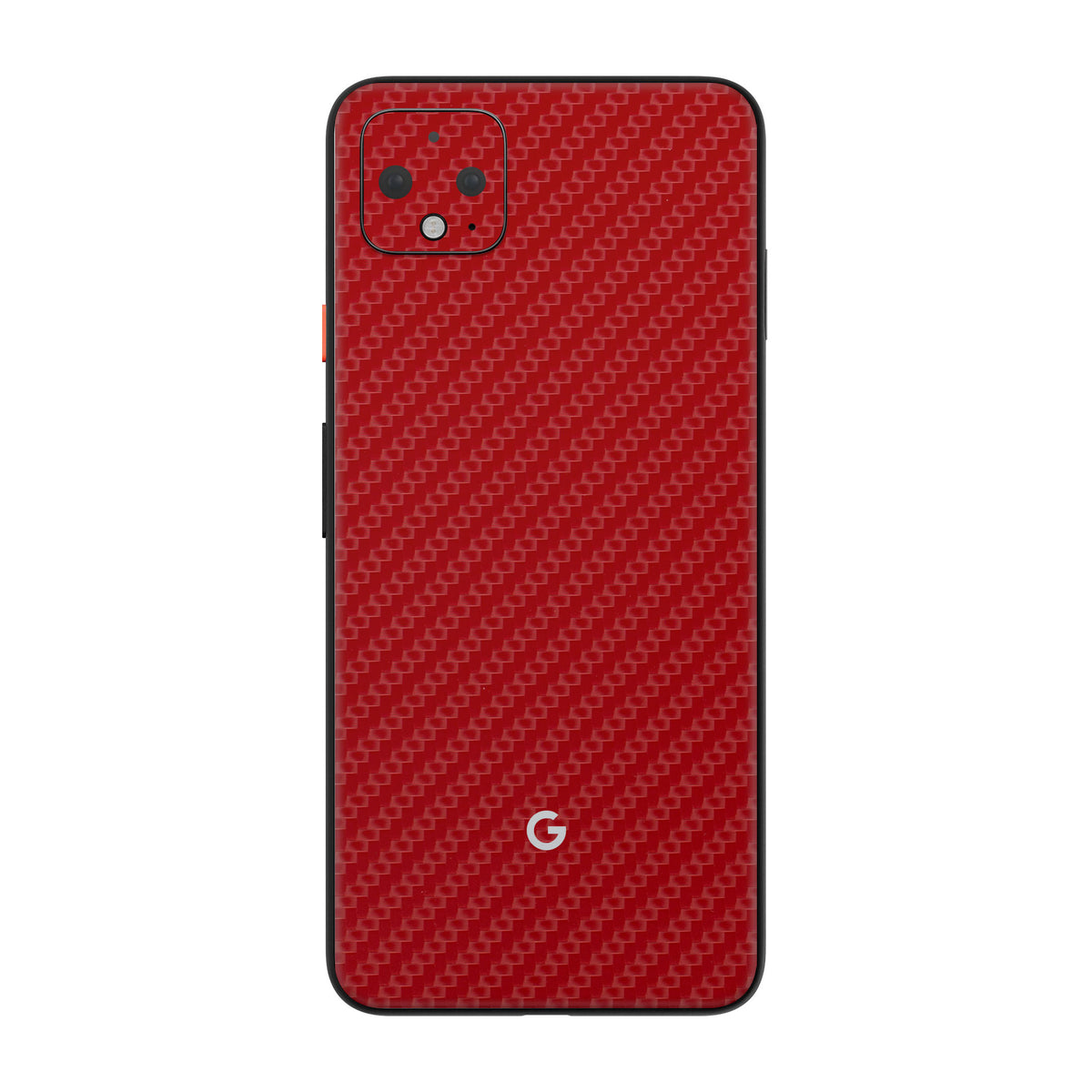 Carbon Fiber Red Skin for Google Pixel 4XL