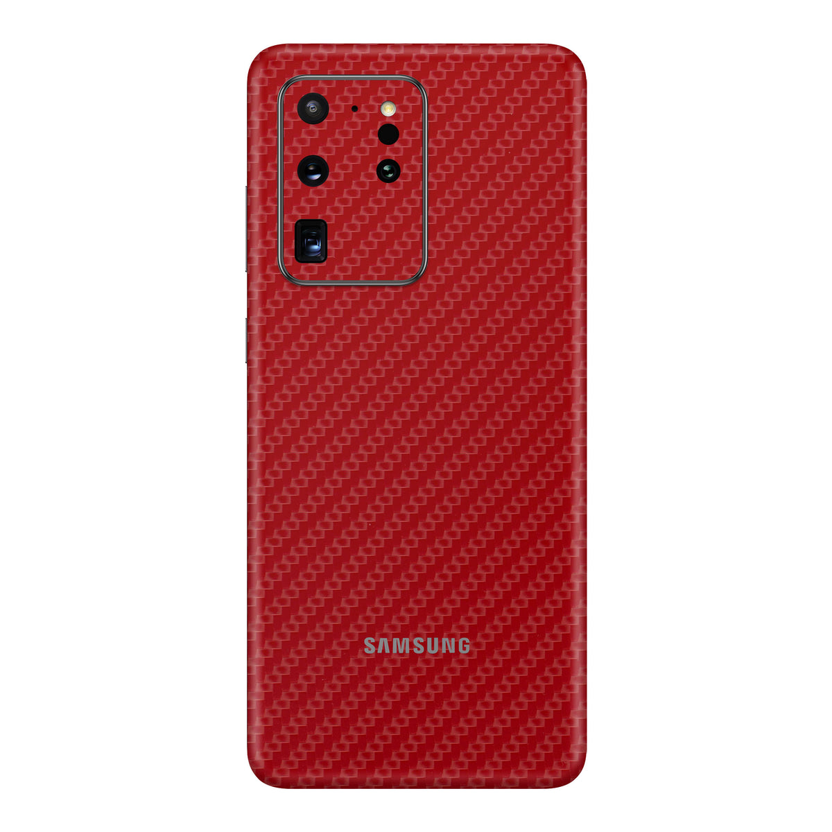 Carbon Fiber Red Skin for Samsung S20 Ultra