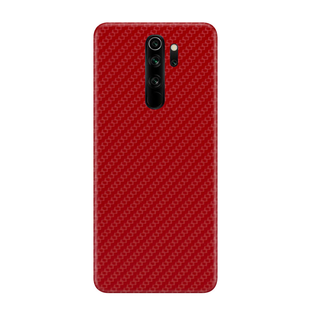 Carbon Fiber Red Skin for Redmi Note 8 Pro