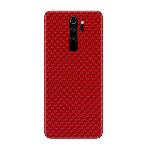 Carbon Fiber Red Skin for Redmi Note 8 Pro