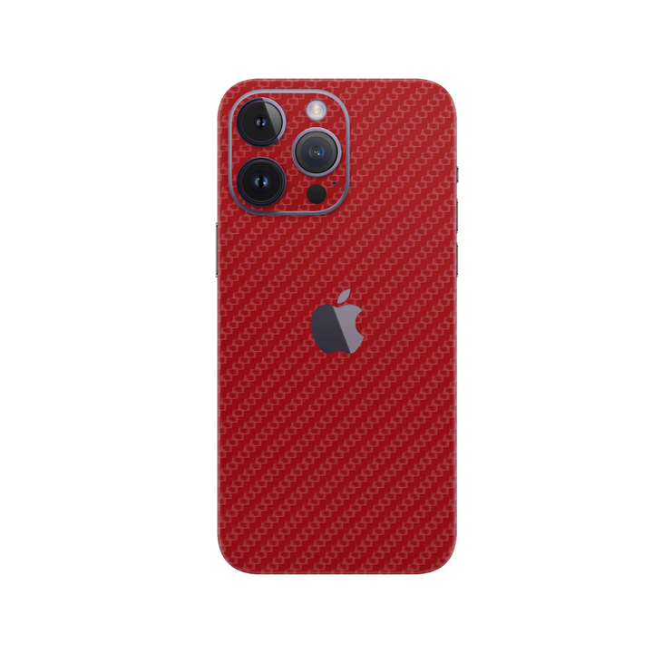 Carbon Fiber Red Skin for IPhone 14 Pro Max