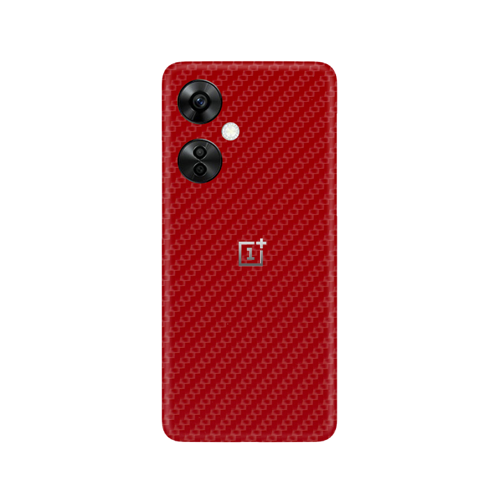 Carbon Fiber Red Skin for OnePlus Nord CE 3 LITE 5G