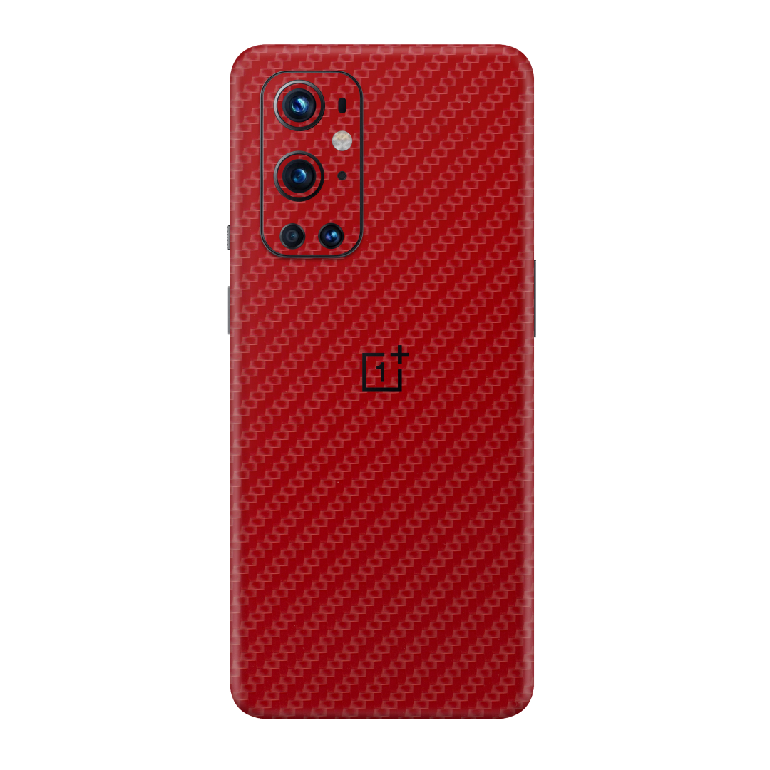 Carbon Fiber Red Skin for OnePlus 9 Pro