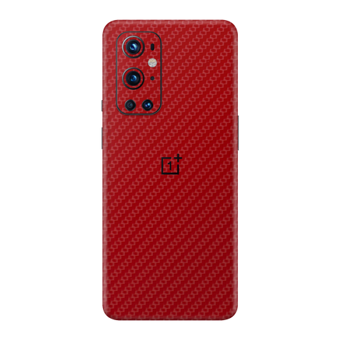 Carbon Fiber Red Skin for OnePlus 9 Pro