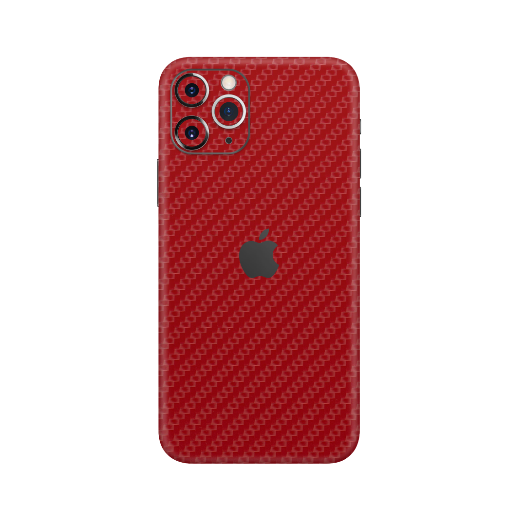 Carbon Fiber Red Skin for iPhone 11 Pro