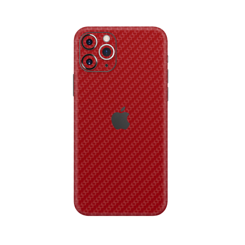 Carbon Fiber Red Skin for iPhone 11 Pro