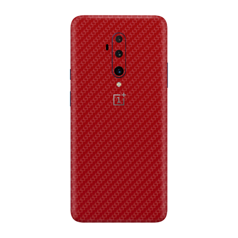 Carbon Fiber Red Skin for OnePlus 7 Pro