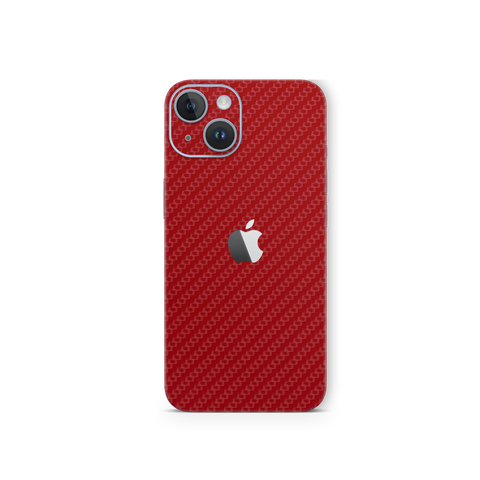 Carbon Fiber Red Skin for IPhone 14