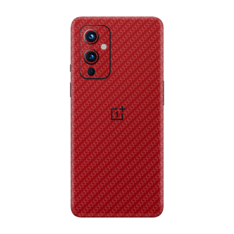 Carbon Fiber Red Skin for OnePlus 9