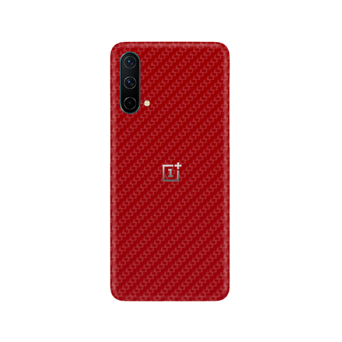 Carbon Fiber Red Skin for OnePlus Nord CE 5G