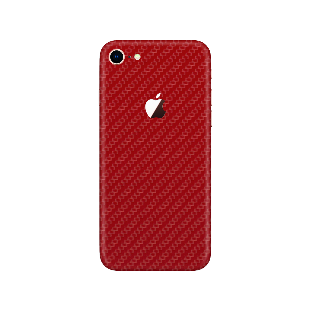 Carbon Fiber Red Skin for iPhone 7