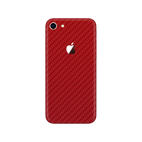 Carbon Fiber Red Skin for iPhone 7