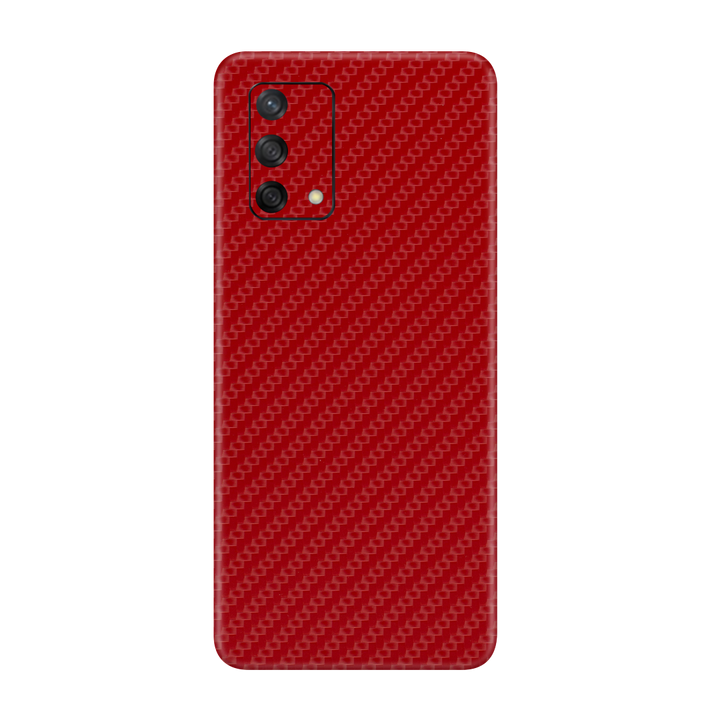 Carbon Fiber Red Skin for Oppo F19
