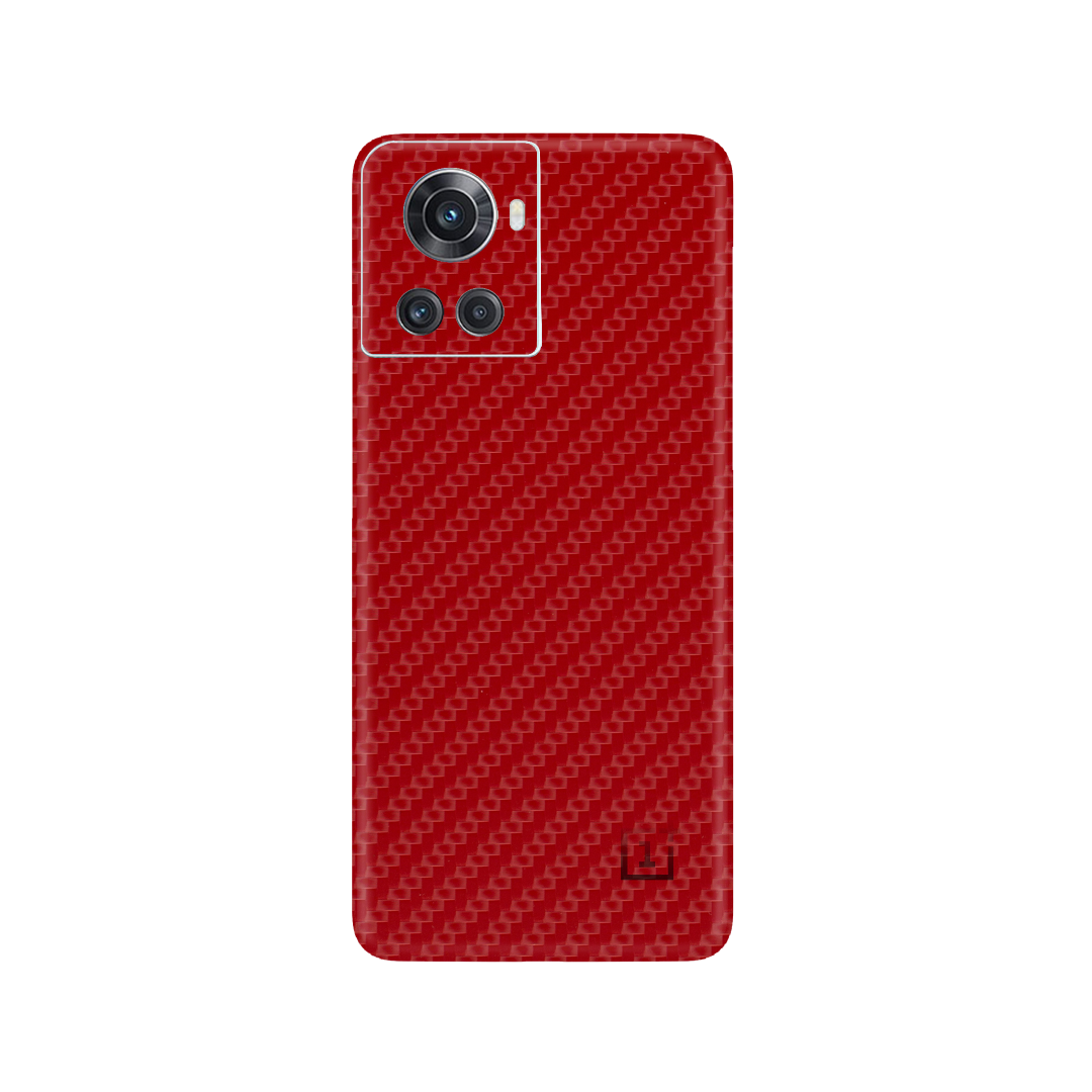 Carbon Fiber Red Skin for OnePlus 10R