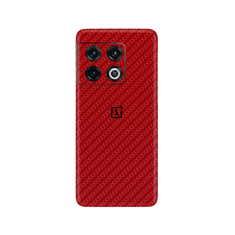 Carbon Fiber Red Skin for OnePlus 10 Pro