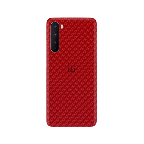 Carbon Fiber Red Skin for OnePlus Nord 5G