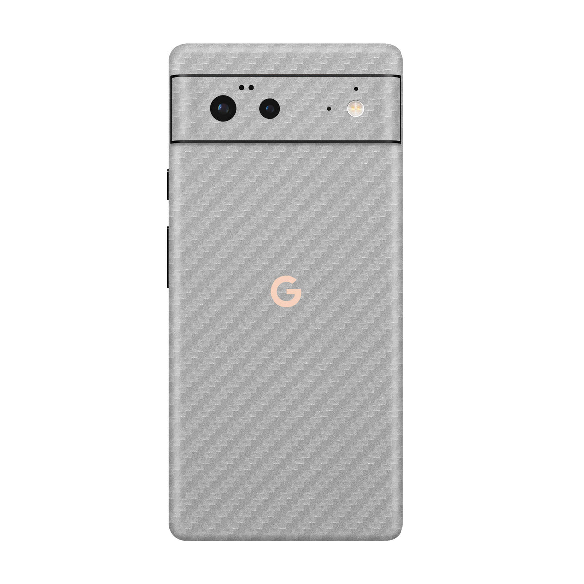 Carbon Fiber Silver Skin for Google Pixel 6 Pro