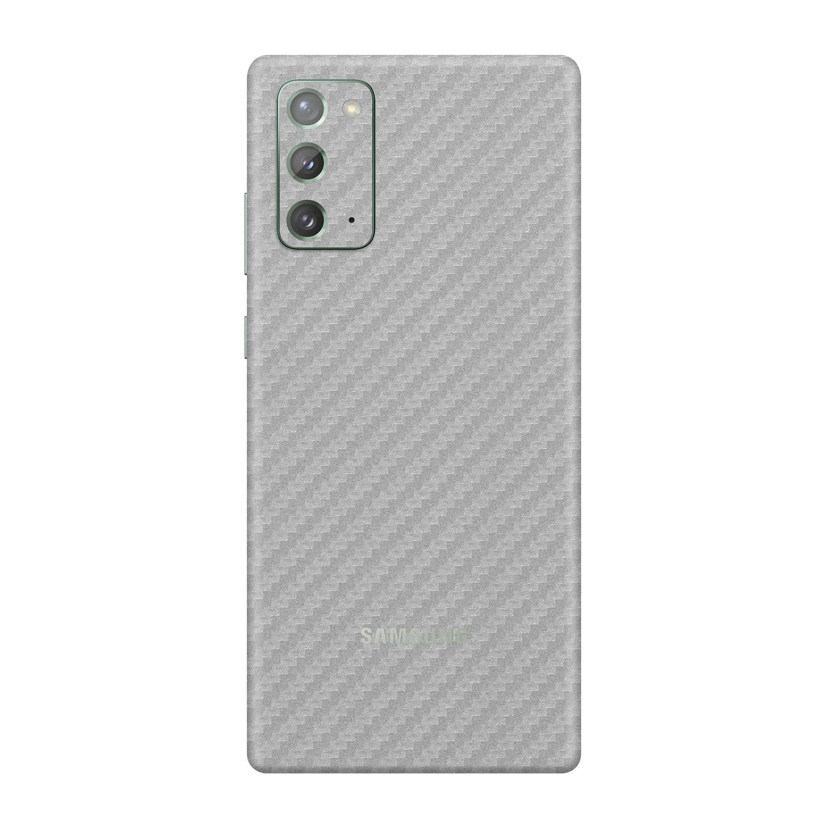 Carbon Fiber Silver Skin for Samsung Note 20