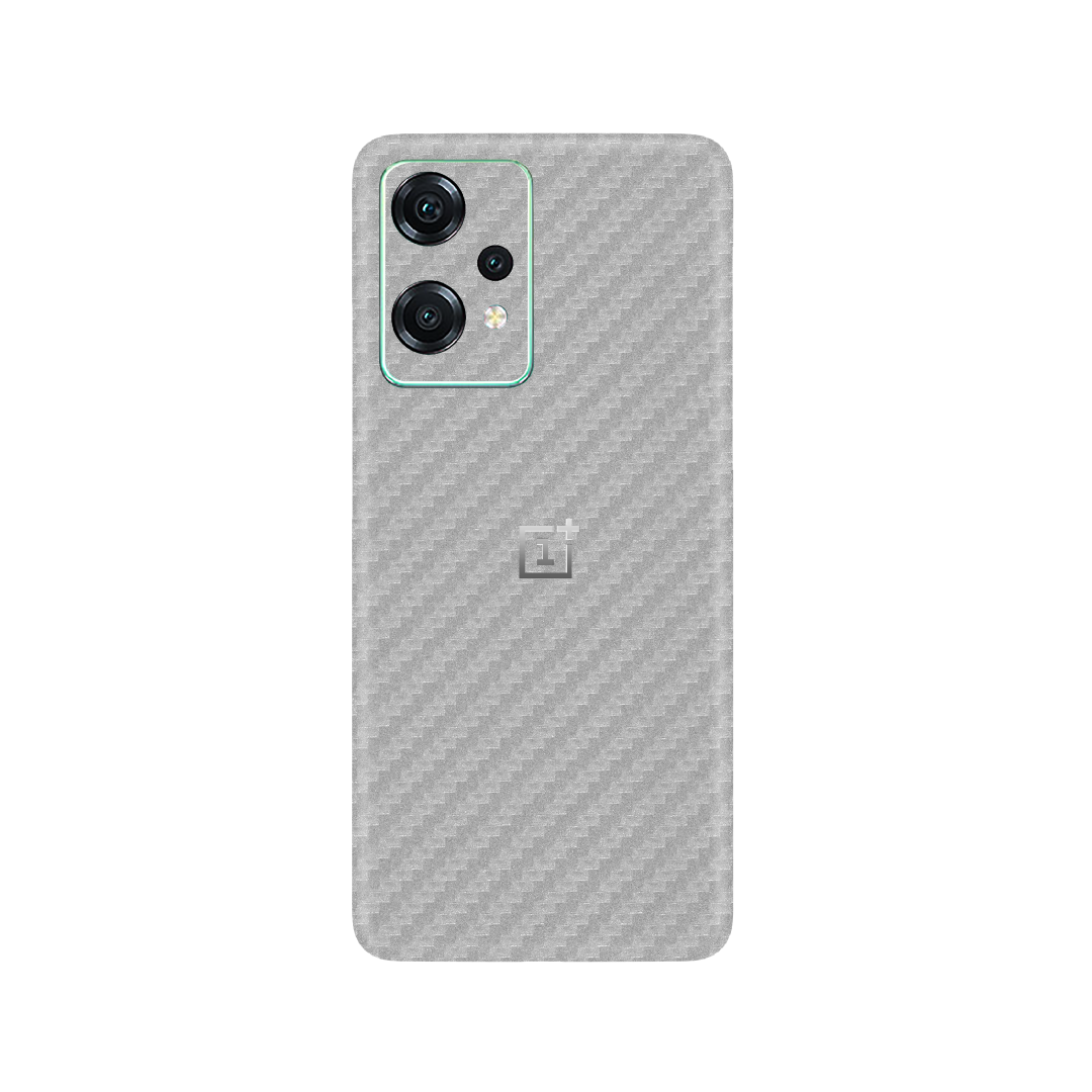 Carbon Fiber Silver Skin for OnePlus Nord CE 2 LITE 5G