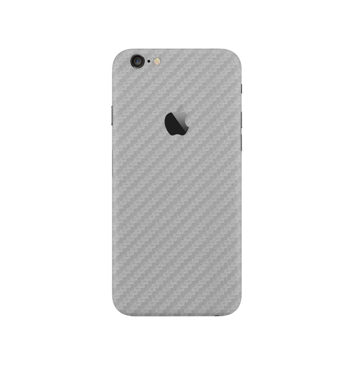 Carbon Fiber Silver Skin for iPhone 6/6s Plus