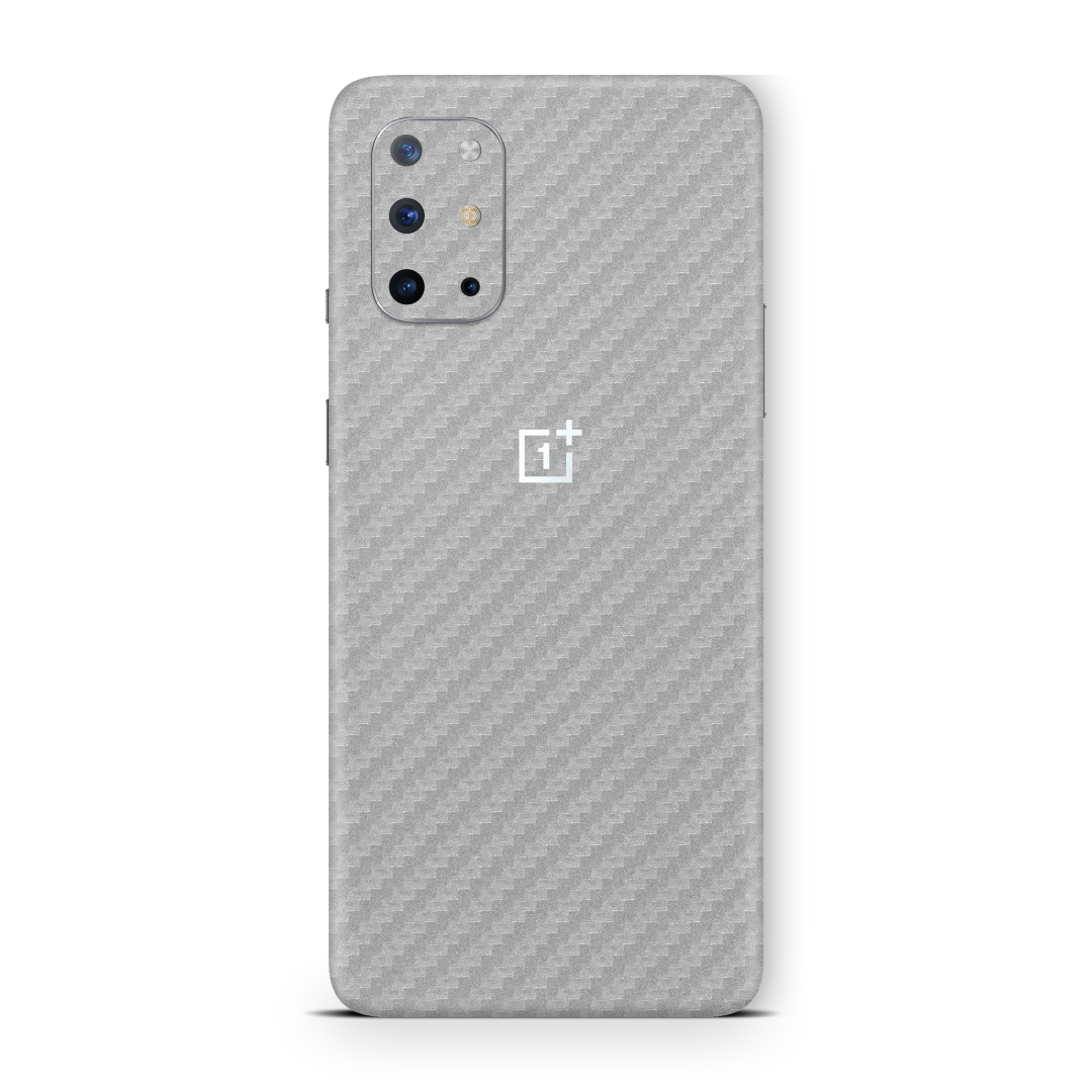 Carbon Fiber Silver Skin for OnePlus 8T