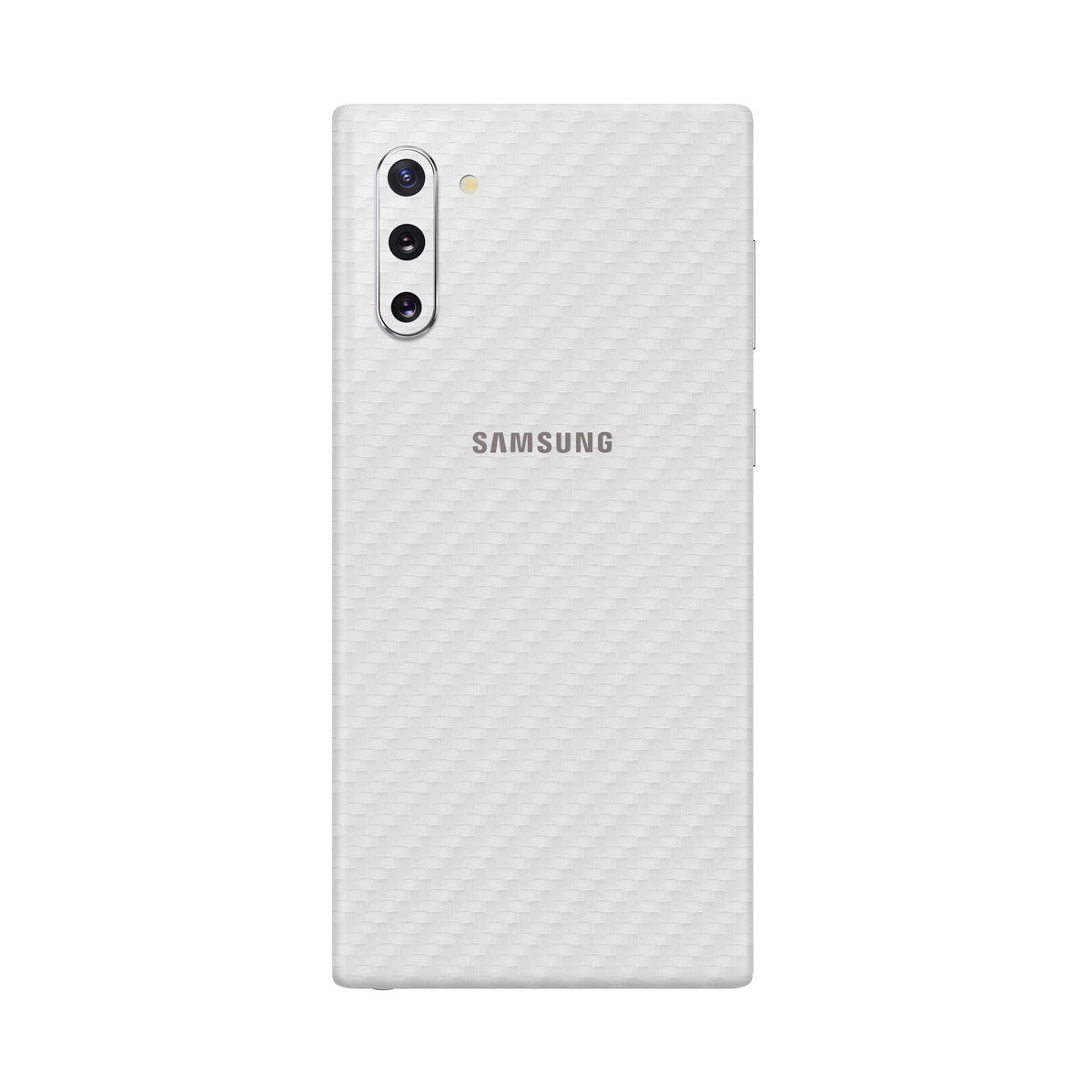 Carbon Fiber White Skin for Samsung Note 10