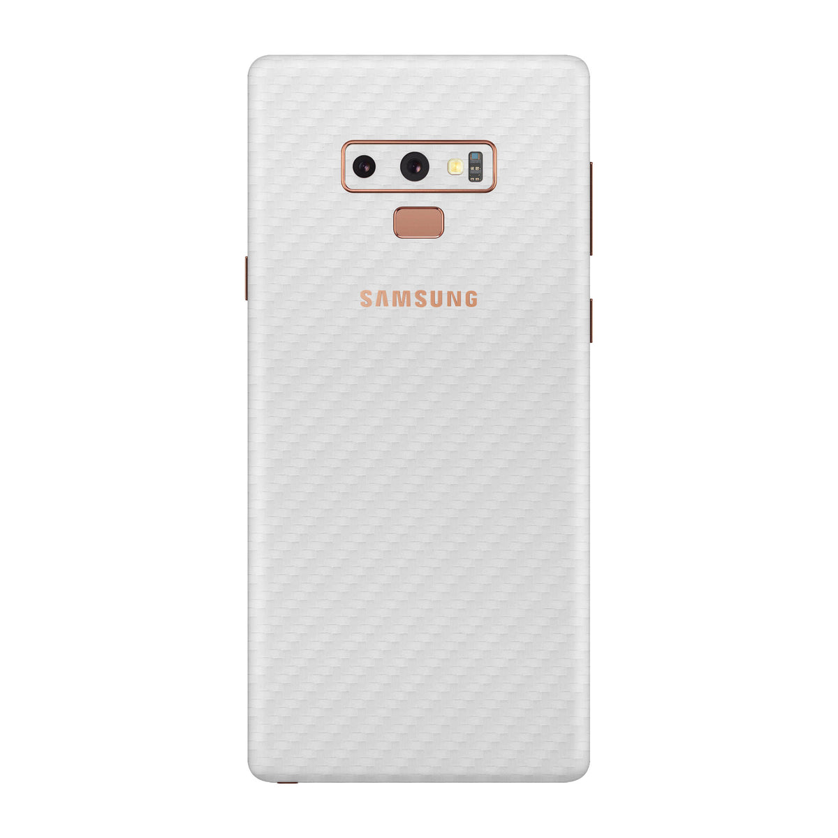 Carbon Fiber White Skin for Samsung Note 9