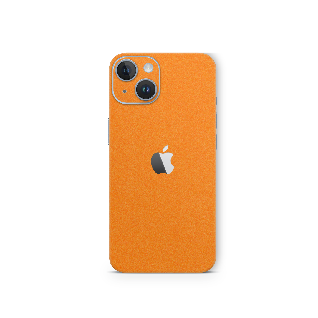 Dot Orange White Skin for iPhone 14