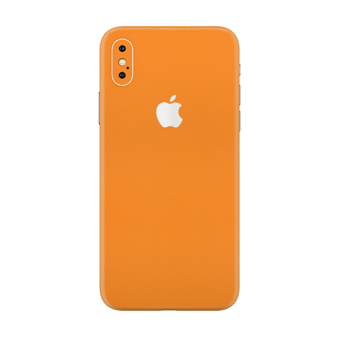 Dot Orange Skin for iPhone XS