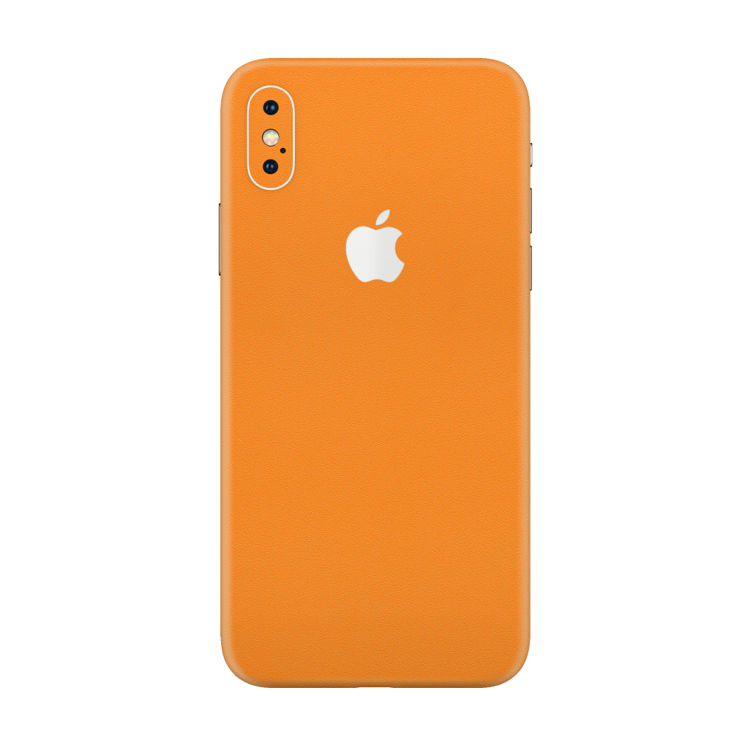 Dot Orange Skin for iPhone X