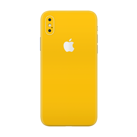 Dot Yellow Skin for iPhone XS