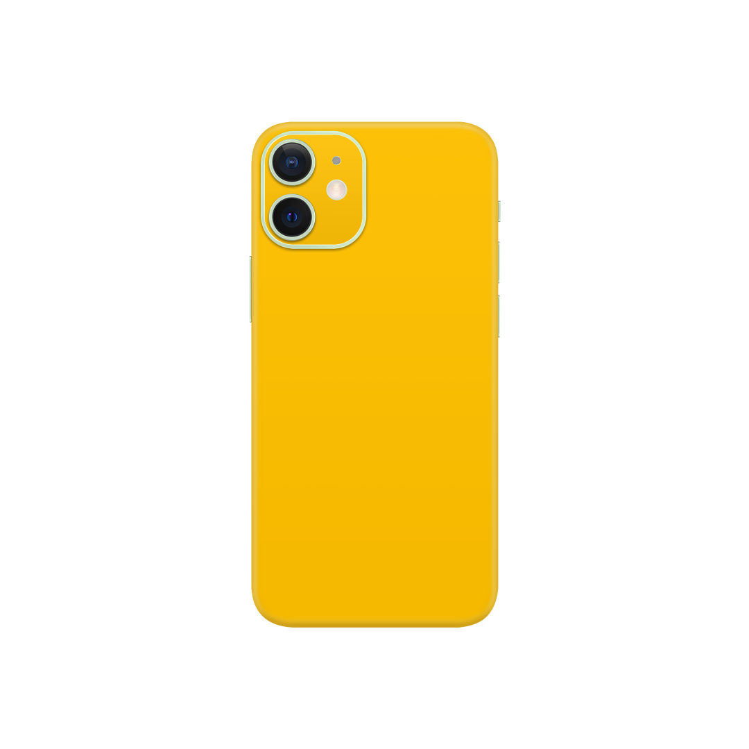 Dot Yellow Skin for iPhone 12 Mini