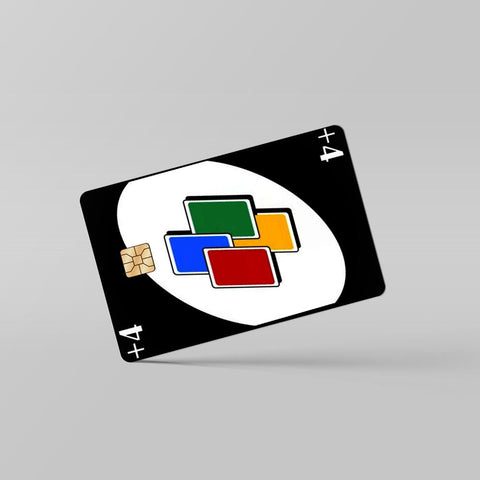 Draw 4 Card - Debit & Credit Card Skin