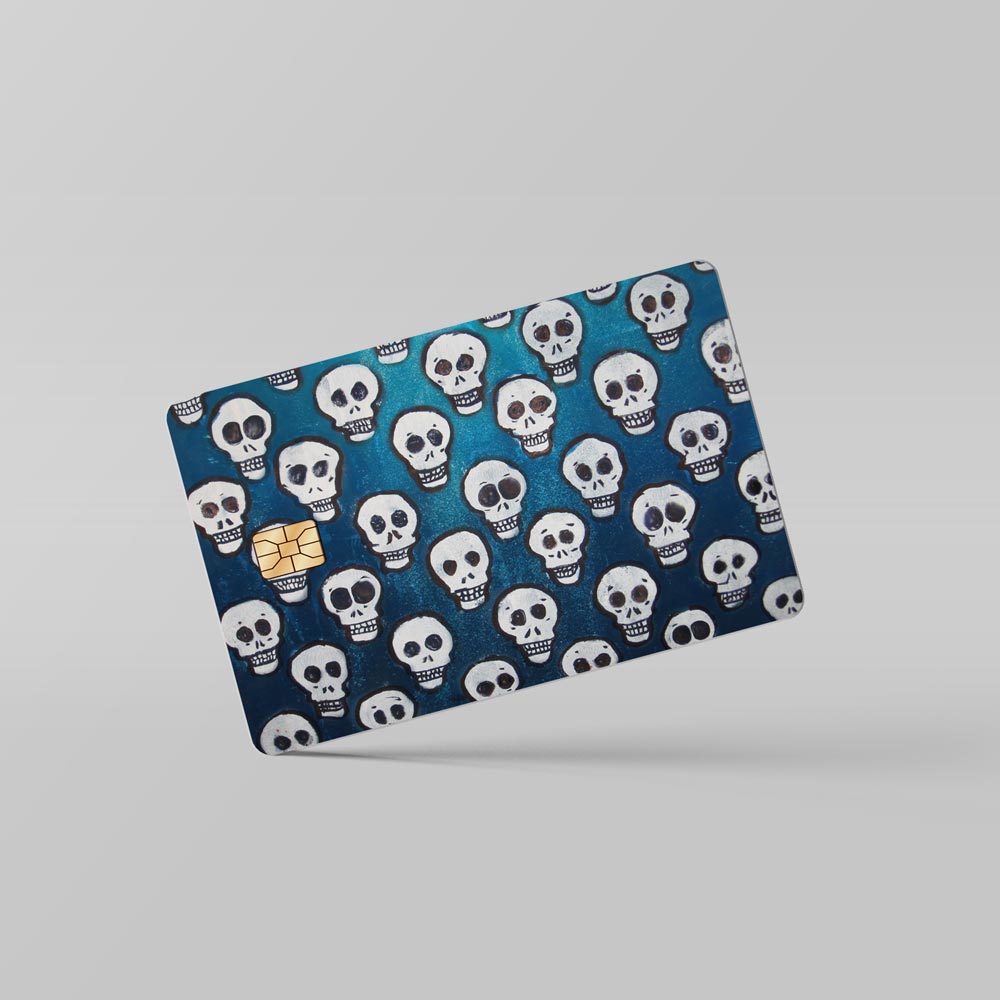 Floating Skulls - Debit & Credit Card Skin