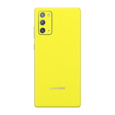 Gloss Yellow Skin for Samsung Note 20