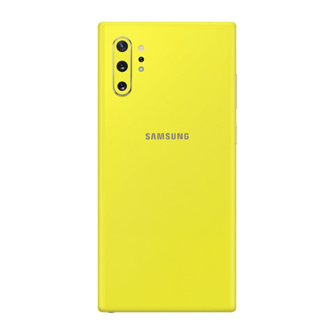 Gloss Yellow Skin for Samsung Note 10 Plus