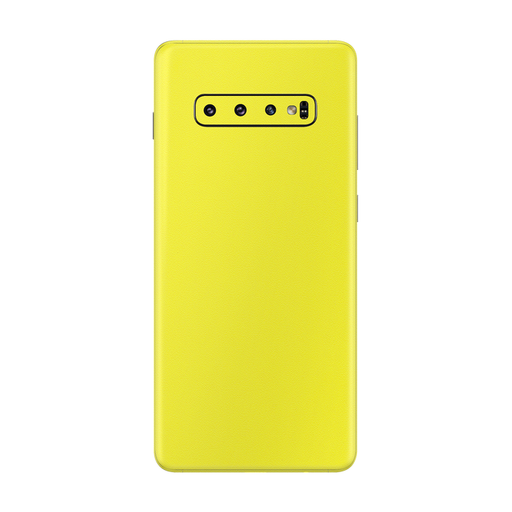 Gloss Yellow Skin for Samsung S10 Plus