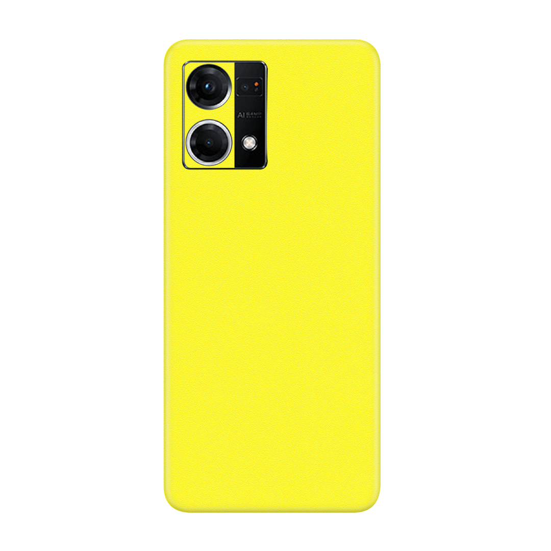 Gloss Yellow Skin for Oppo F21 Pro 4G