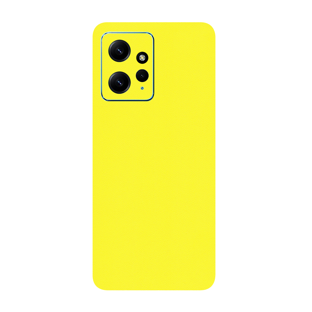 Gloss Yellow Skin for Redmi 12 4g