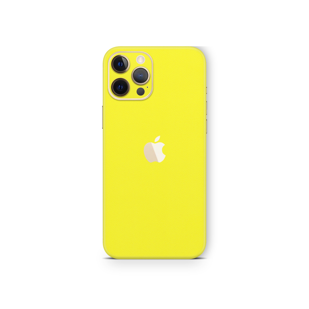 Gloss Yellow Skin for iPhone 12 Pro